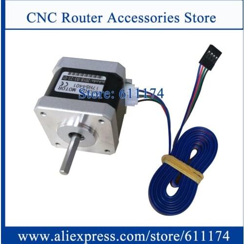 5PCS/LOT Nema17 17HS4401 2 phase stepper motor 0.4N.m for 3D printer