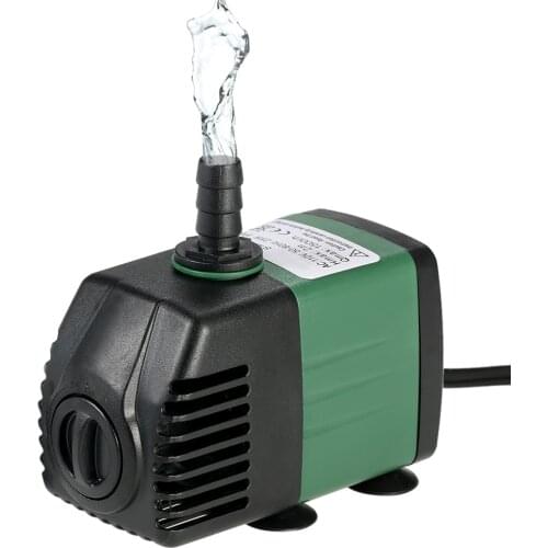 AC220V-240V Aquarium Submersible Water Pump Fountain Filter Fish Pond 25W Ultra-Quiet Water Pump for Garden Tank Fountain