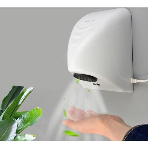 Hotel automatic hand dryer automatic hand dryer sensor Household hand-drying device Bathroom Hot air electric heater wind 1000W