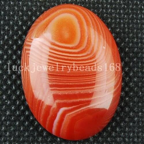 Free Shipping Women Fashion Jewelry 22x30mm Red Strips Veins Carnelian Oval Gem Bead Cabacon CAB 1pcs C3183
