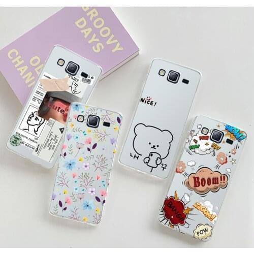 Phone Case For Samsung Galaxy J2 Prime G532 SM-G532F 5.0" Case Soft Silicone Cute Painted Back Cover For Samsung J2 Prime Case
