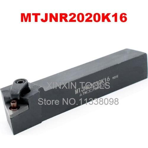 MTJNR2020K16/ MTJNL2020K16 Indexable External turning tool holder,CNC Turning Tool Cutter,Lathe tool Holder For TNMG160404/08