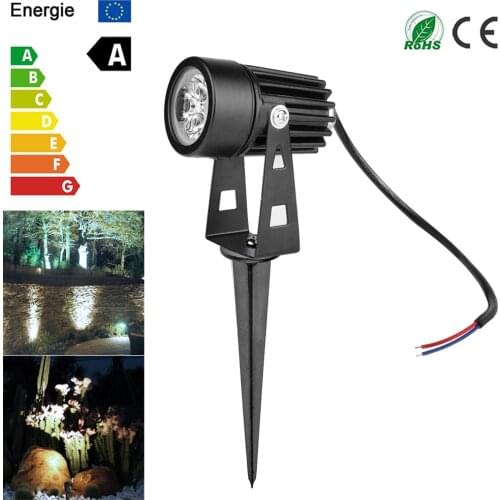 IP65 New COB Garden Lawn Lamp Light 220V 110V 12V Outdoor LED Spike Outdoor Lighting 3W Path Landscape Waterproof Spot Bulbs