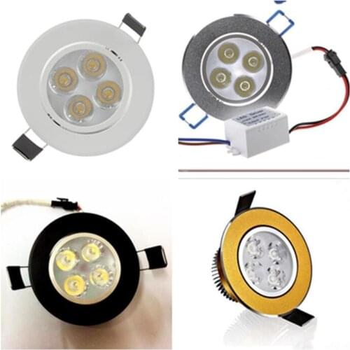 Hot Sale 9W 12W 15W LED Downlight Dimmable Warm White Nature White Pure White Recessed LED Lamp Spot Light AC85-265V
