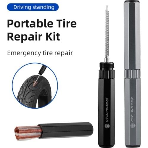 Bicycle Tubeless Tire Repair Kit MTB Tyre Puncture Sealant Rubber Stripes Road Bike Tire Maintenance Mini Bicycle Tools