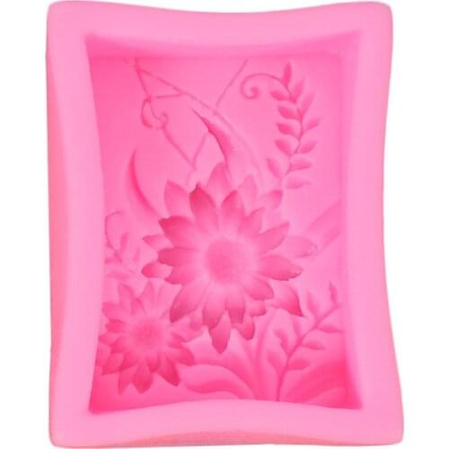 Sunflower Flower Silicone Durable Mold DIY Baking Mold Liquid Handmade Fondant Soap Cake Decoration Mold