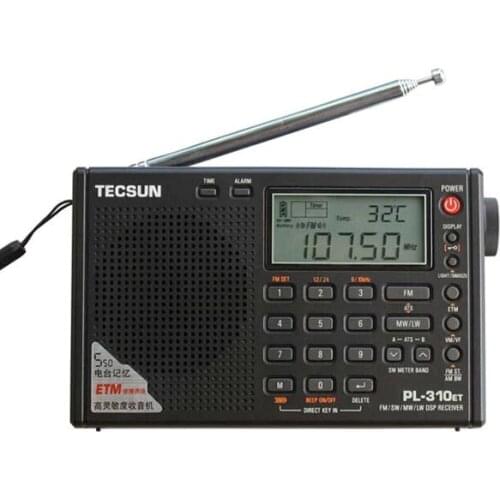 Tecsun PL310ET Full Band Radio Digital Demodulator FM/AM Stereo Radio TECSUN PL-310