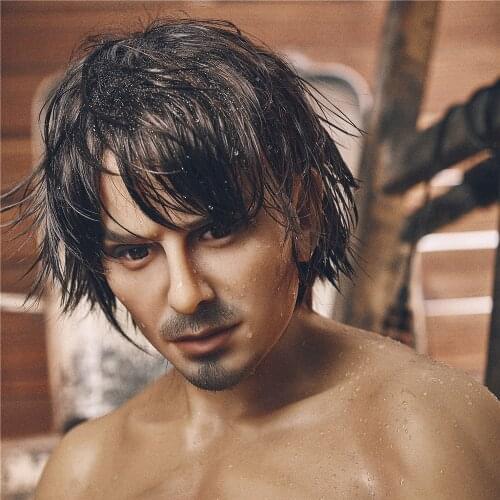 Real Gay Male Sex Doll Head Of Sex Doll For Women Realistic Tpe Silicone Love Doll Head Adult Toys