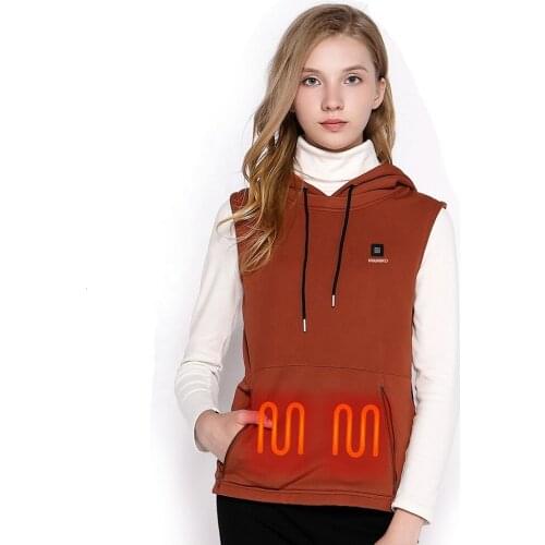 Made in China low price 2019 zip up heated hoodie