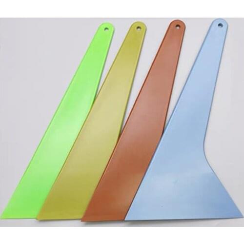 Car Scraper Vehicle Wrap Scraper Tint Tool ABS Slim Foot Squeegee Window Tint Installation Tool For Car Wrap k39