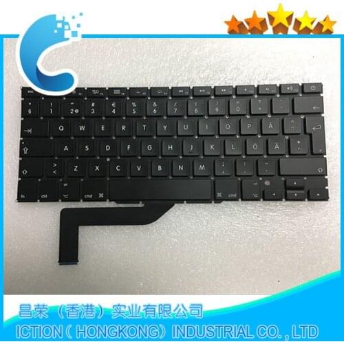 Brand New A1398 Sweden keyboard For MacBook Pro Retina 15.4" A1398 Sweden keyboard 2012 2013 2014 Year