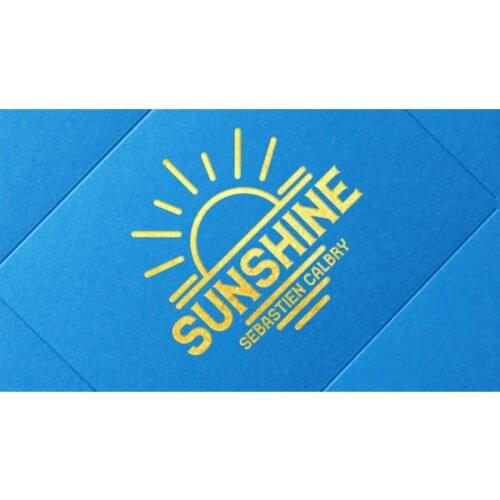 Sunshine by Sebastien Calbry (Gimmick and Online Instructions) Card Magic Trick Props Illusions Close up Magia Magician Poker