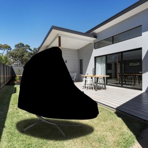 Waterproof Patio Hanging Chairs Cover Dust Cover Hanging Lounge Cover Computer Seat Cover Outdoor Garden Furniture Cover