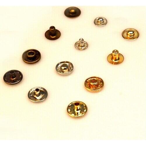 Snap Fasteners Snap Buttons Rivet Stud Decoration Finding 15 mm