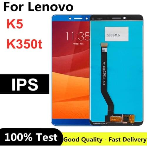 5.7" For Lenovo K350T K5 LCD Display Touch Screen Sensor Digitizer Assembly Replacement For Lenovo K5 lcd k 5 k350t