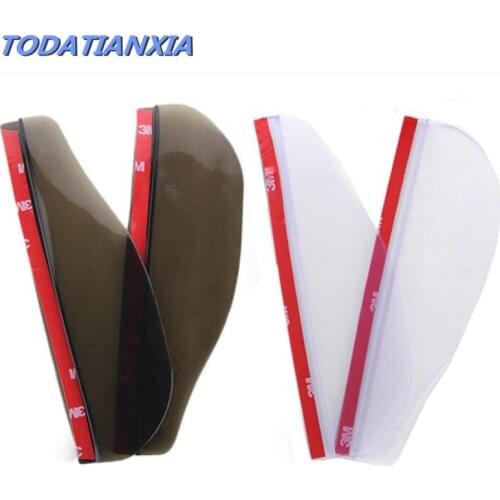 2pcs Car Accessories Rearview Mirror Rain Shade FOR outlander xl bmw e46 suzuki grand vitara mitsubishi outlander 3 opel focus 3
