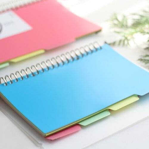 5pcs A5 A6 Inside Paper Dividers Page Separator Separator Paper w09 n26 Notepad Binder n19 Separator For Student Notebook