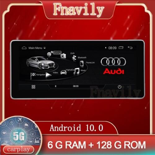Android 10 Car Radio For Audi A6 A6L S6 Multimedia System Autoradio Dvd Player GPS touch screen navigation 10.25"