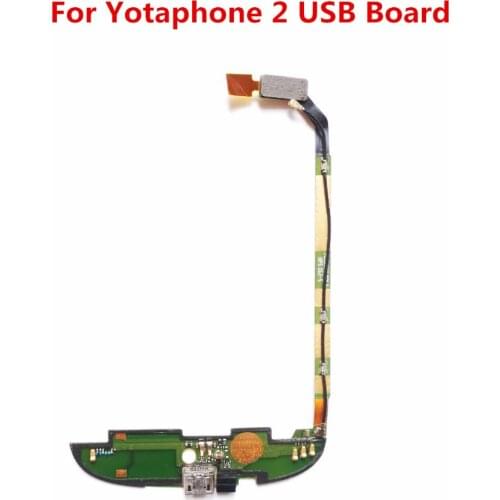 Used Original USB Plug Charge Board+Antenna Replacement For Yotaphone 2 YD201 YD206 Phone USB Board