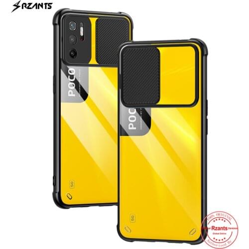 Rzants For Xiaomi POCO M3 PRO Redmi Note 10 5G Case Lens Protection Camera Strong Protective Slim Airbag Transparent Thin Cover