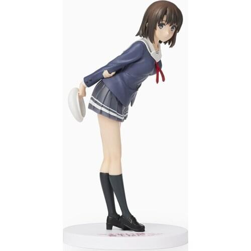 In Stock 19Cm How To Raise a Boring Girlfriend Katou Megumi Anime Action Figure Japanese Peripherals Pvc Hand-Made Model Toys