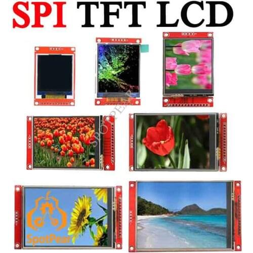 LCD Display Module SPI TFT touch Screen 1.8inch/2.2inch/2.4inch/2.8inch/3.2inch/3.5inch/4inch for arduino stm32 and so on