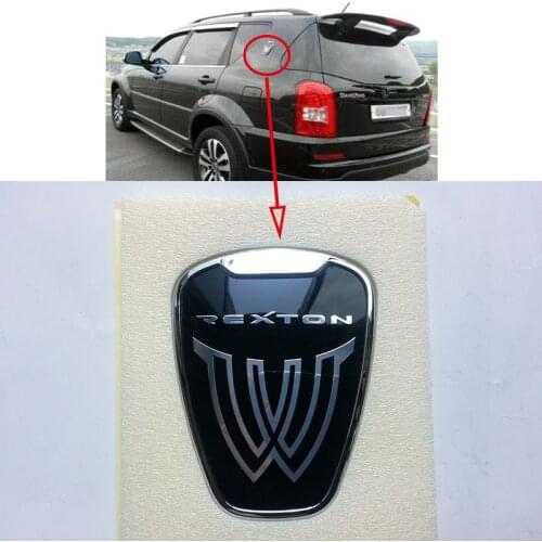 Genuine Quarter Badge Lettering for Ssangyon REXTON W 2006-2014 rear Logo Tuning Emblem 7992408D00