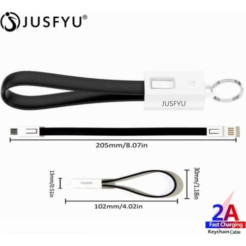 Portable Keychain Micro USB Cable for iPhone 11 7 8 Plus X XS Max XR 5s Fast Charging Mobile Phone Charger Cable For iPad 4 5 6
