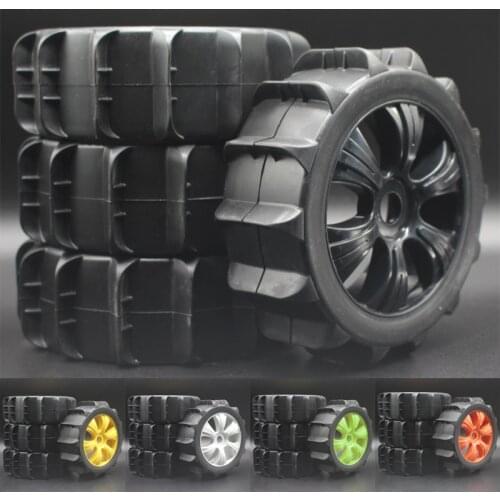 RC HSP Tires with Wheel sets sand Type For 1:8 HoBao Buggy/Short Course