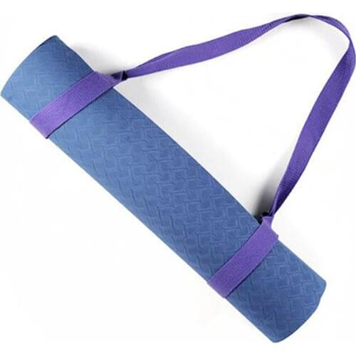 Adjustable Yoga Mat Strap Mat Sling Carrier Shoulder Belt Exercise Sports Gym FK88