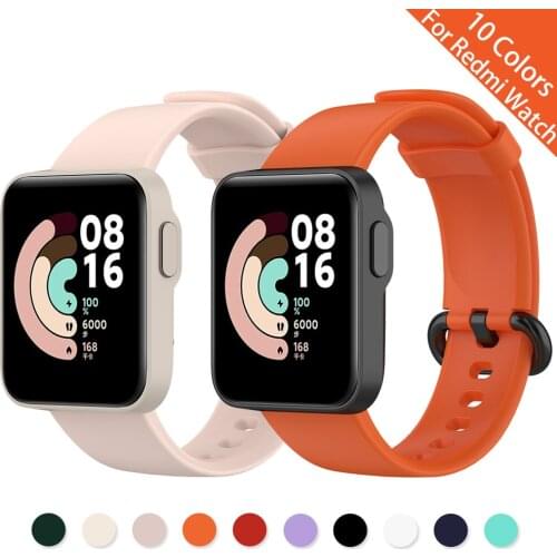 For Xiaomi Redmi Watch Official Sports Silicone Strap Band For Mi Watch Lite Strap Replacement Bracelet watchbands accessories