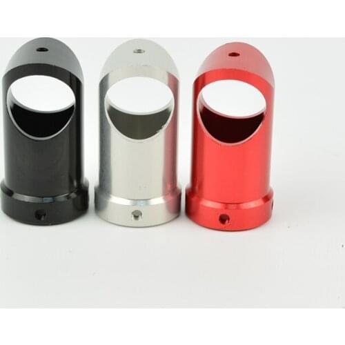 4PCS Aluminum Landing Gear 16 to 16mm Tee Joint Tube Connector Three-way Tripod Pipe Clamp Clip Accessories for RC Aircraft Dron