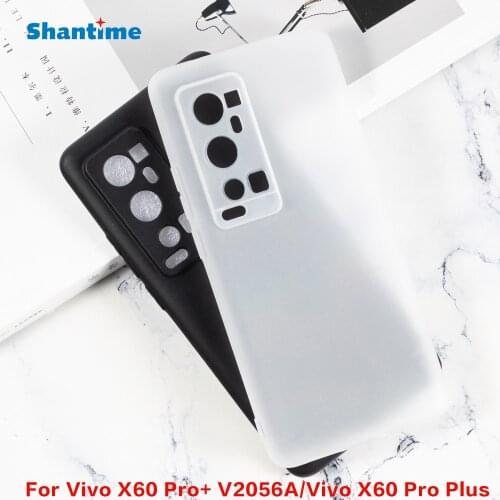 For Vivo X60 Pro+ V2056A Gel Pudding Silicone Phone Protective Back Shell For Vivo X60 Pro Plus Soft TPU Case