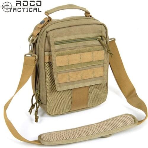 ROCOTACTICAL Military Medical Bag Outdoor Travel Sling Pack EDC Neatfreak Organizer for Hunting Camping Cordura Nylon 1000D