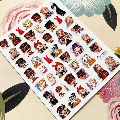 TSC-270 TSC-264 Japanese cartoon anime 3D Back glue Nail decal Nail sticker Nail decoration Nail art Nail tool Nail ornament