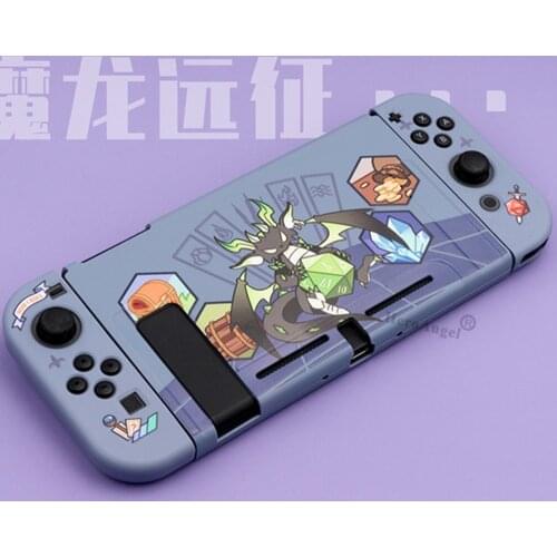 TPU Protective Cover Cartoon Dragon Expedition Gold Castle Protection For NS Switch Case Cover For Nintendo Switch Dropshipping