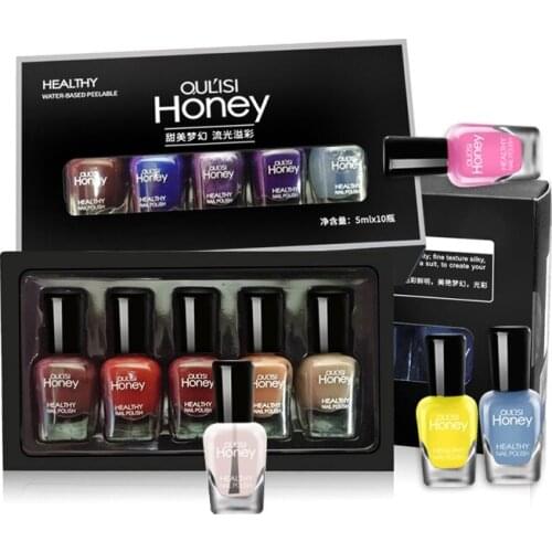 1 Set Nail Polish DIY Art Portable Long Lasting Quick Drying Makeup Manicure for Women @ME88