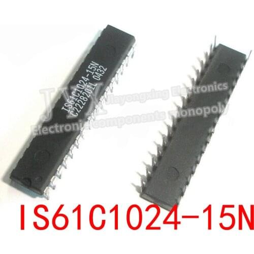 10pcs/lot IS61C1024-10N IS61C1024-12N IS61C1024-15N IS61C1024 61C1024 DIP32 New original 100% quality