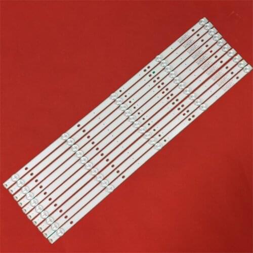 10pcs/set LED bar 5LED for polaroid 58 tvled584k01 JS-D-JP58DM-051EC(81225) E58DM100 3030-5S1P