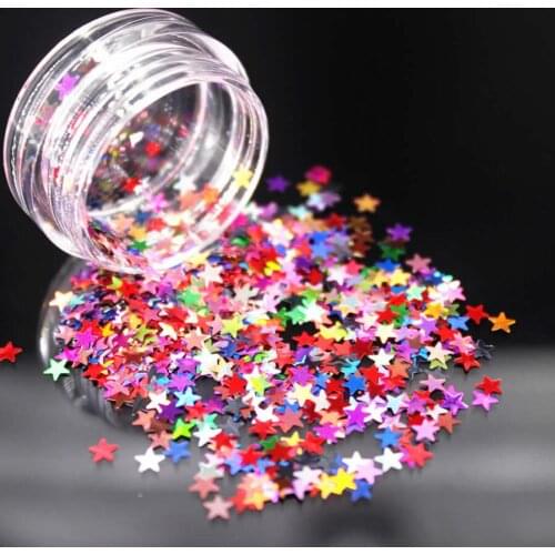 2020 Color Holographic Sequins Glitter Eyeshadow Eye Makeup Shimmer Powder Pigment Nail Cosmetic Glitters Mixed Colors