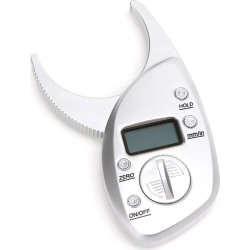 Digital Display LCD Body Fat Caliper Skin Fold Analyzer