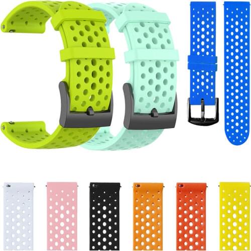 Wristband For Suunto 9 / 9 Brao / D5 / Spartan Sport HR Baro Smartwatch Wrist Strap Bracelet Watchband Silicone Accessories