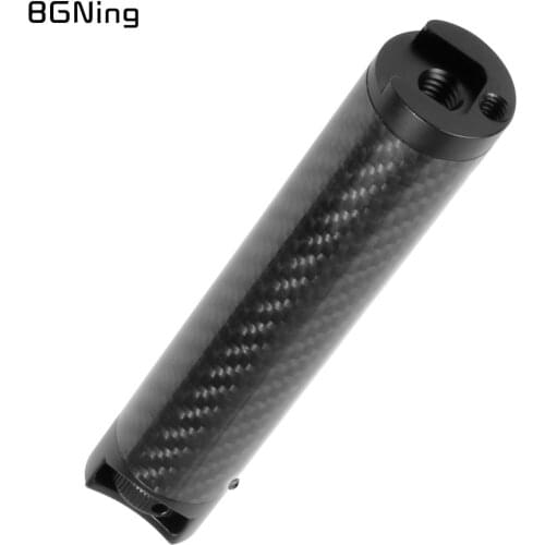 BGNing Carbon Fiber Quick Release Handle Grip for Zhiyun WEEBILL LAB S Gimbal Stabilizer Handgrip with 1/4 3/8 Inch Screw Hole