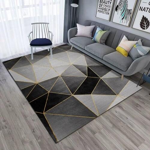 Customized Carpet Living Room Coffee Table Mat Bedroom Bedside Ins Style Nordic Washable Large Area Room Household Minimalist