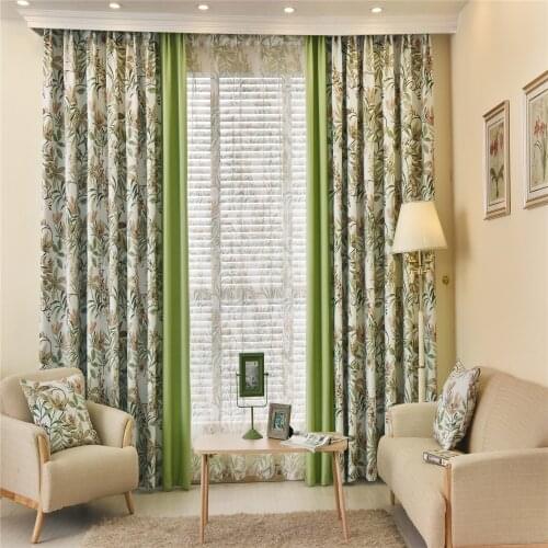 Beautiful Printed Blackout Curtains For Living Room Bedroom Floral Fashion Home Decorative Window Drapes