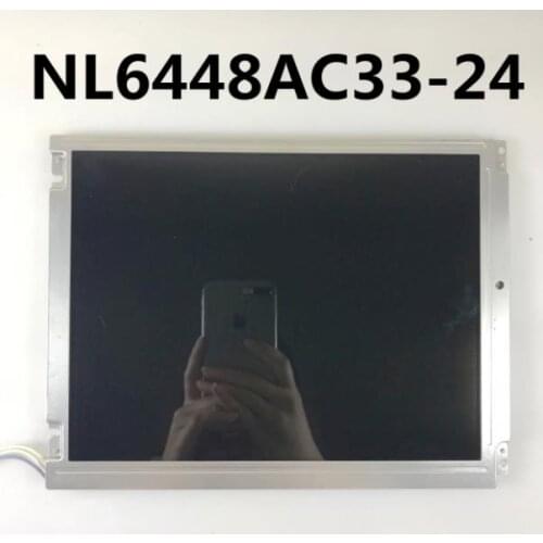 Can provide test video , 90 days warranty 10.4" 640*480 a-Si TFT-LCD panel NL6448AC33-24