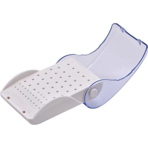 Dental Burs Holder 60 Hole Box Burs Dental Holder Plastic Dental Bur Box 60 Holes Dental Tools Dentist Drill Box Autoclave