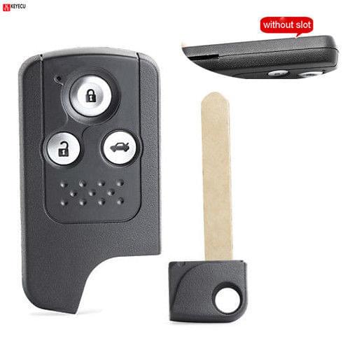 Keyecu New 3 Button Replacement Smart Remote Key Shell Case Fob for Honda Civic 2012 2013 2014 2015