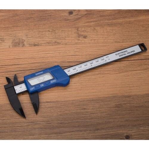 6 inch 150mm Digital Caliper Vernier LCD Electronic Calipers Carbon Fiber Composites Micrometer Gauge Measuring Tools With Box