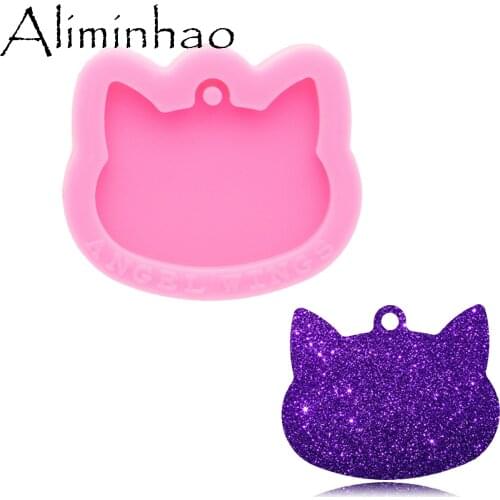 DY0869 Super Glossy Resin Mini Molds for Pet cat tag , Epoxy Resin Mold, Polymer Clay Mold, Wholesale mold